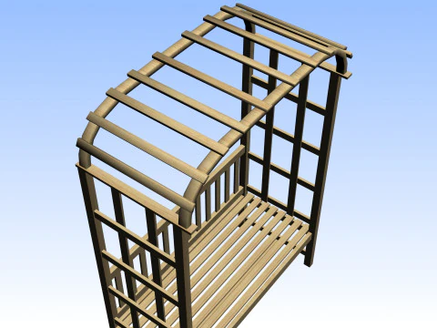 OUTDOOR FURNITURE 05 3D Model