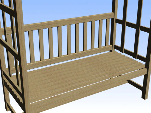 OUTDOOR FURNITURE 05 3D Model