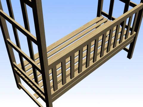 OUTDOOR FURNITURE 05 3D Model