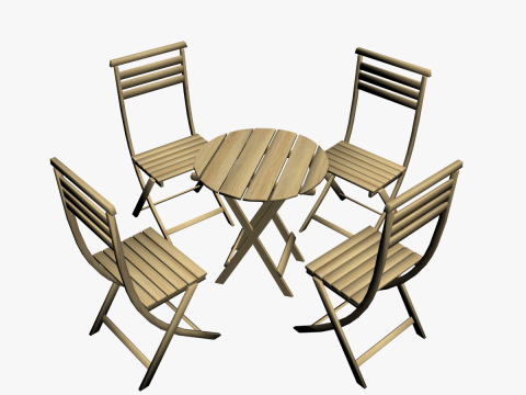OUTDOOR FURNITURE 06 3D मॉडल