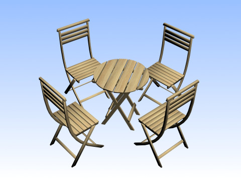 OUTDOOR FURNITURE 06 3Dモデル