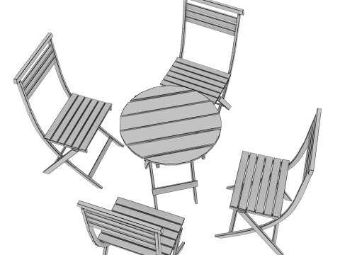 OUTDOOR FURNITURE 06 3Dモデル