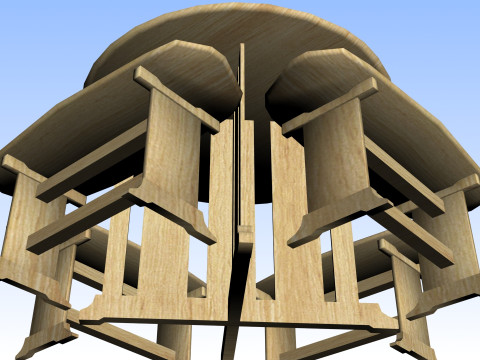 OUTDOOR FURNITURE 07 Model 3D