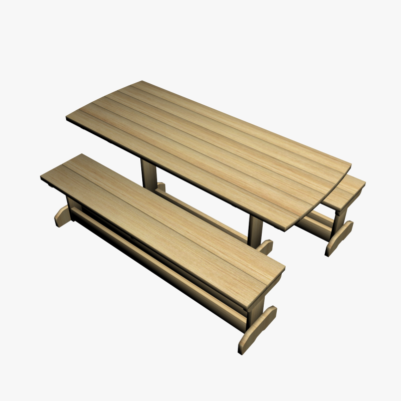 OUTDOOR FURNITURE 09 Modèle 3D .c4d .max .obj .3ds .fbx .stl .blend 