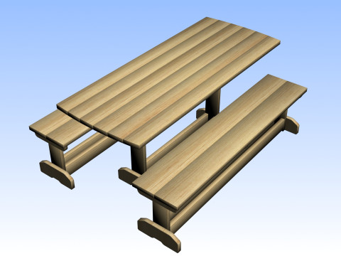 OUTDOOR FURNITURE 09 Modèle 3D