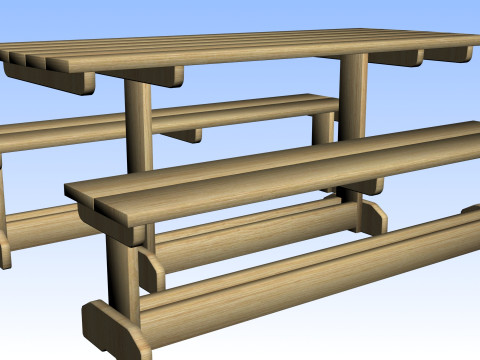 OUTDOOR FURNITURE 09 Modèle 3D