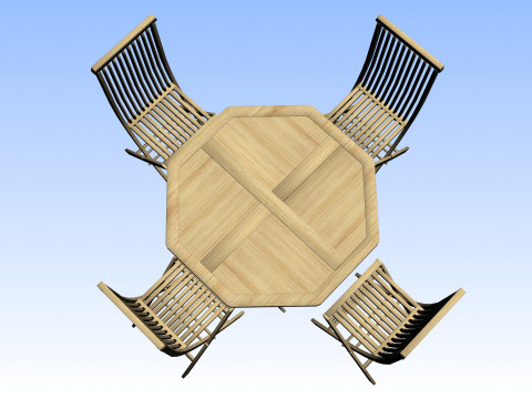 OUTDOOR FURNITURE 10 3D Model