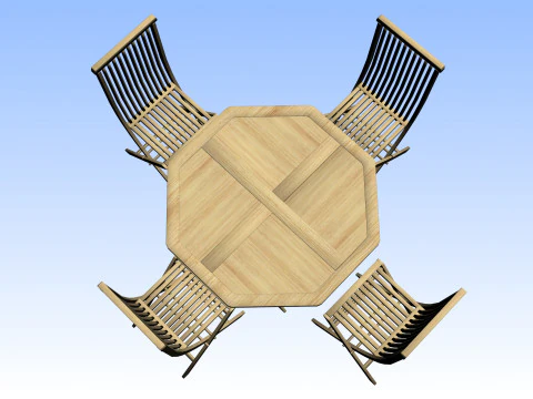 OUTDOOR FURNITURE 10 3D Model