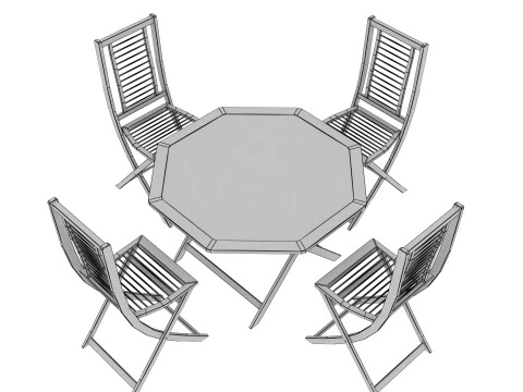 OUTDOOR FURNITURE 11 3D Model