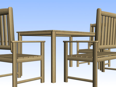 OUTDOOR FURNITURE 12 3D 模型