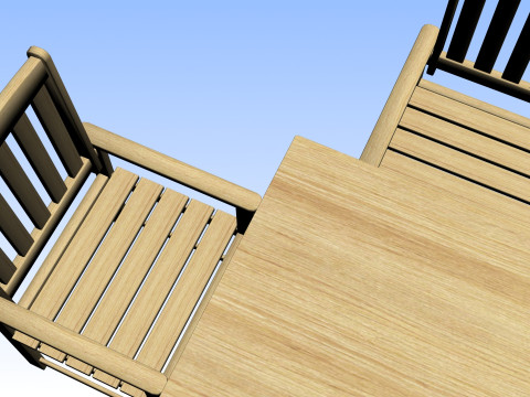 OUTDOOR FURNITURE 12 3D 模型
