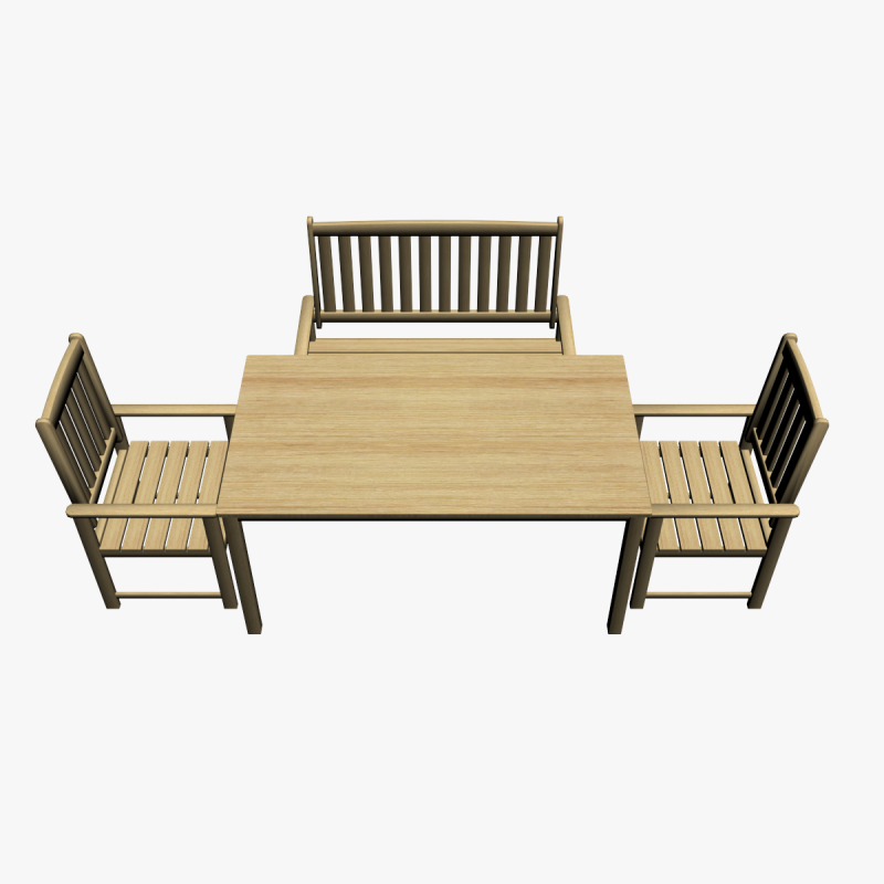 OUTDOOR FURNITURE 12 3D 模型 .c4d .max .obj .3ds .fbx .stl .blend