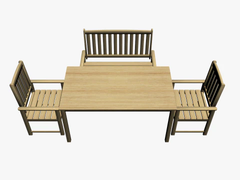 MUEBLES DE EXTERIOR 12 Modelo 3D