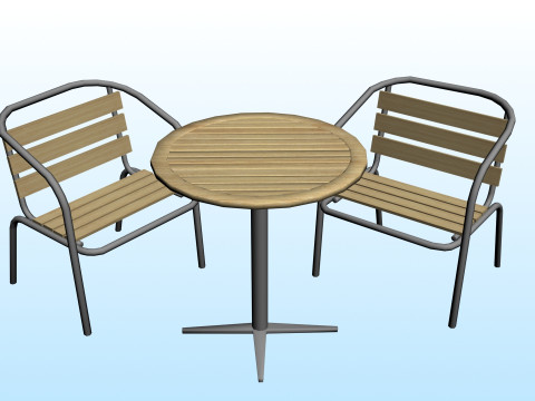 OUTDOOR FURNITURE 14 Model 3D