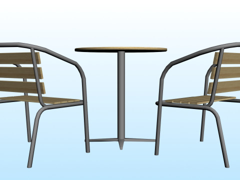 OUTDOOR FURNITURE 14 Model 3D