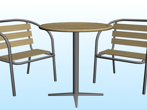 OUTDOOR FURNITURE 14 Model 3D
