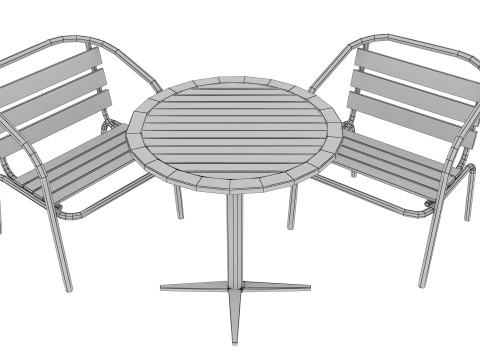 OUTDOOR FURNITURE 14 Model 3D