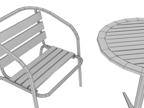 OUTDOOR FURNITURE 14 Model 3D