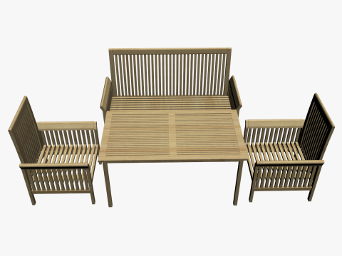 OUTDOOR FURNITURE 15 3D 모델