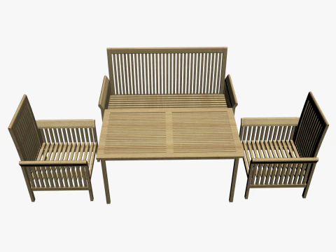 MUEBLES DE EXTERIOR 15 Modelo 3D