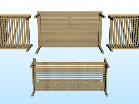 OUTDOOR FURNITURE 15 3D Model