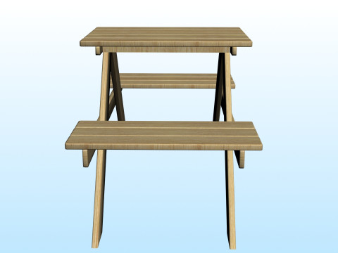 OUTDOOR FURNITURE 17 3D Model