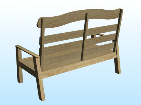 OUTDOOR FURNITURE 20 3D 模型