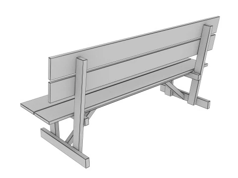 OUTDOOR FURNITURE 22 3D Model