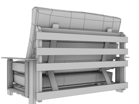 OUTDOOR FURNITURE 24 3D Model