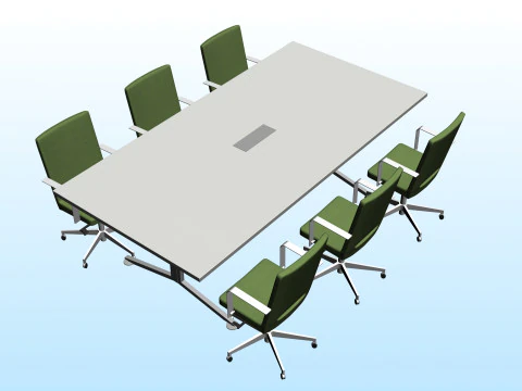 CONFERENCE TABLE 05 3D Model