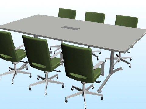 CONFERENCE TABLE 05 3D Model
