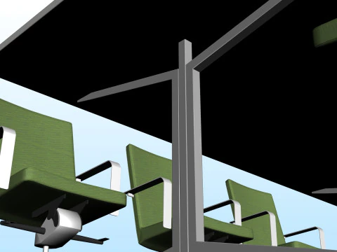 CONFERENCE TABLE 05 3D Model