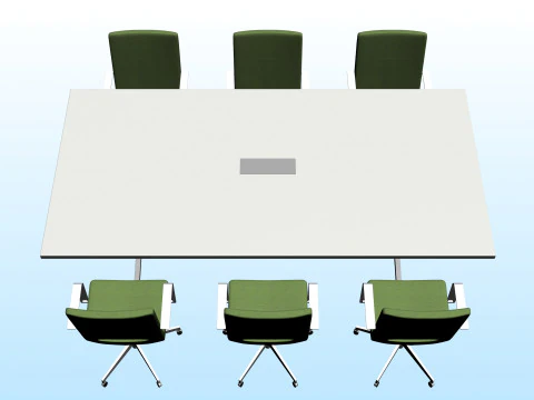 CONFERENCE TABLE 05 3D Model