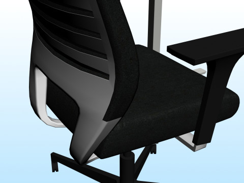 OFFICE DESK 01 3D-Modell