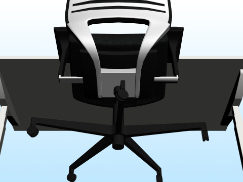 OFFICE DESK 01 3D-Modell