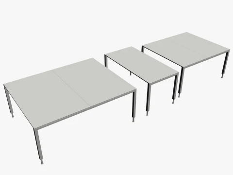 SCRIVANIA UFFICIO 03 Modello 3D