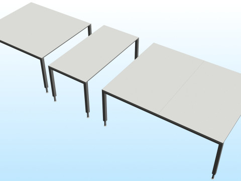 OFFICE DESK 03 Modelo 3D