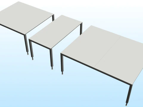 OFFICE DESK 03 3D Model