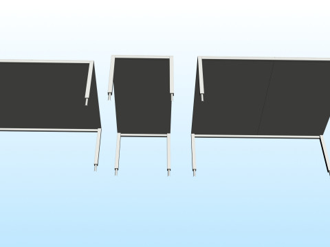 OFFICE DESK 03 Modelo 3D
