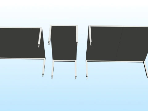 OFFICE DESK 03 3D Model