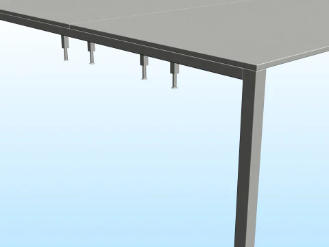 OFFICE DESK 03 3D Model