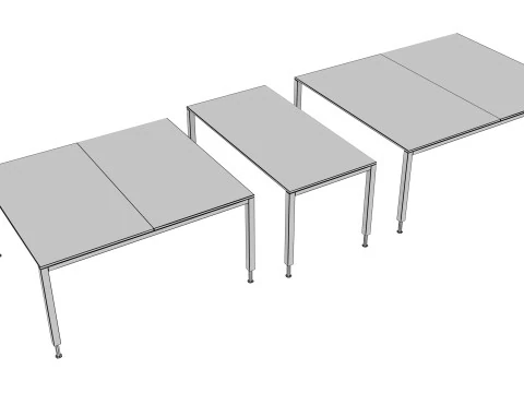 OFFICE DESK 03 3D Model