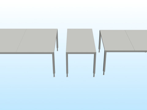 OFFICE DESK 03 Modelo 3D