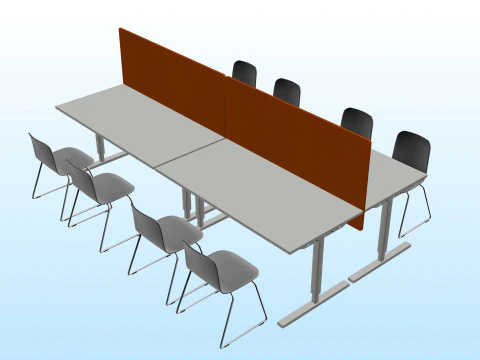 WORK STATION 04 3D Model