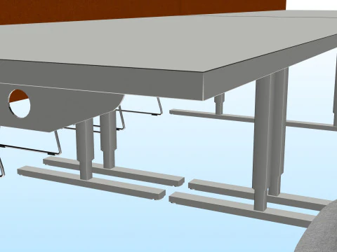 WORK STATION 04 3D Model