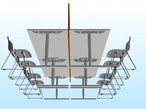 WORK STATION 04 3D Model