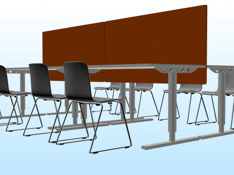 WORK STATION 04 3D Model