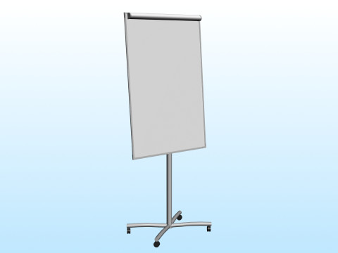 FLIP CHART 3D-Modell