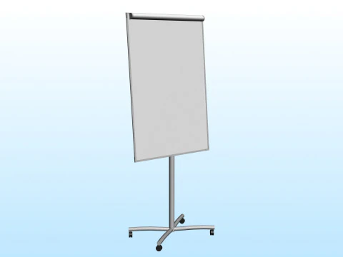 FLIP CHART 3D Model