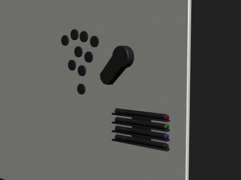 WHITE BOARD Model 3D